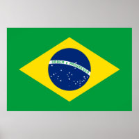 Die Flagge Brasiliens