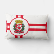 Die Flagge der Stadt São Paulo