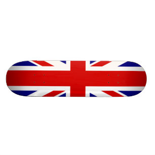 Die Flagge der Union Skateboard