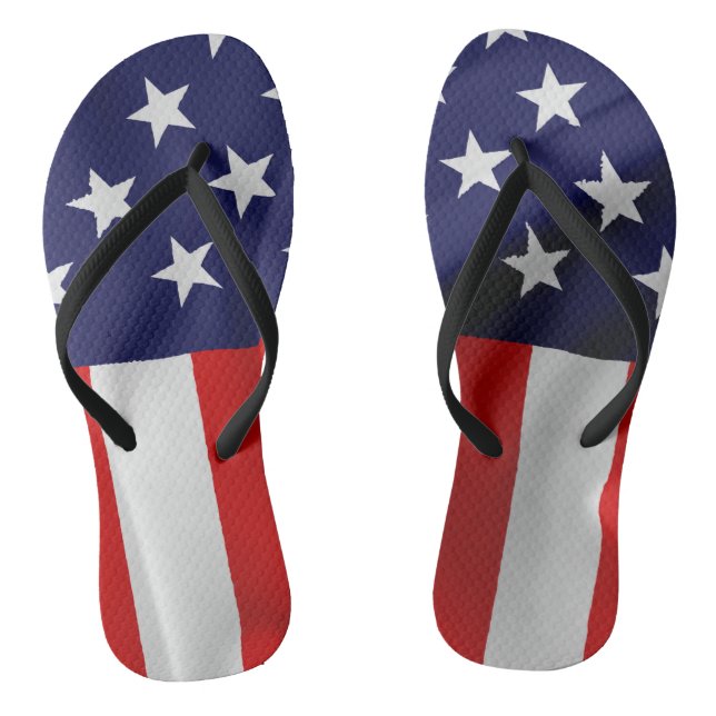 Die Flagge der USA Flip Flops (Fußbett)
