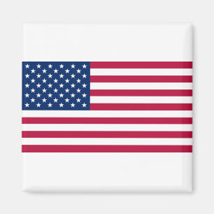 Die Flagge der USA Magnet