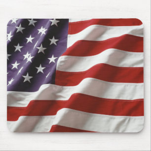 Die Flagge der USA Mousepad