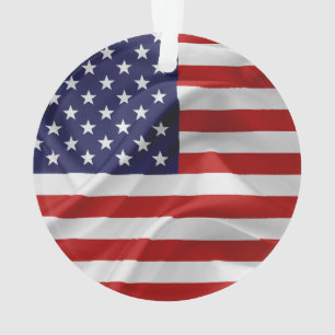 Die Flagge der USA Ornament