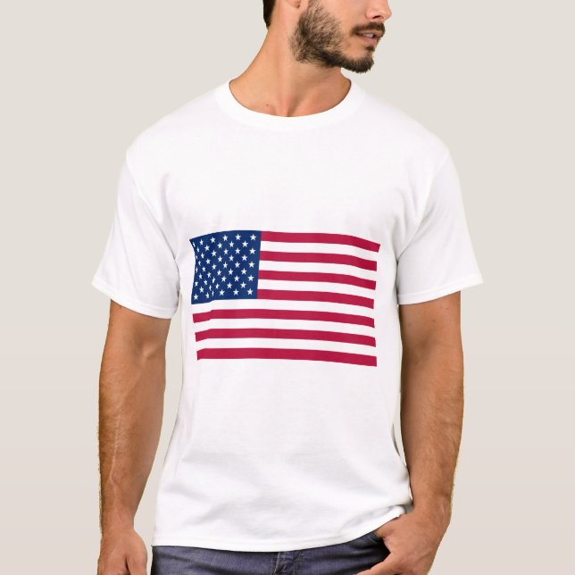 Die Flagge der USA T-Shirt (Vorderseite)