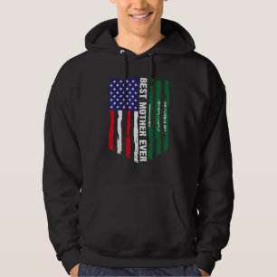 Die Flagge der USA und Saudi-Arabien die beste Mut Hoodie