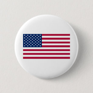 Die Flagge der Vereinigten Staaten von Amerika Button