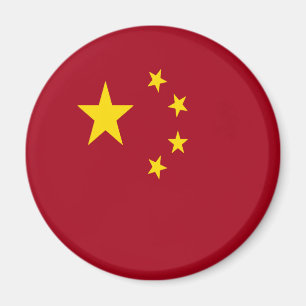 Die Flagge der Volksrepublik China Magnet