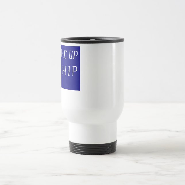 Die Flagge des Flottenadmiral-Perrys Reisebecher (Mittel)