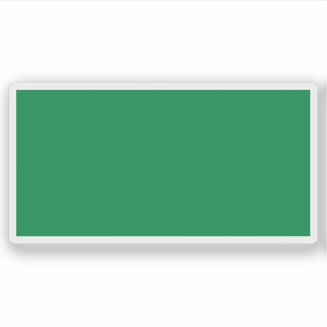 Die Flagge des Staat von Zamfara, Nigeria Aufkleber (Vorderseite)