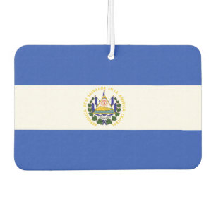 Die Flagge El Salvadors Autolufterfrischer