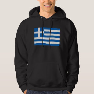 Die Flagge Griechenlands Hoodie
