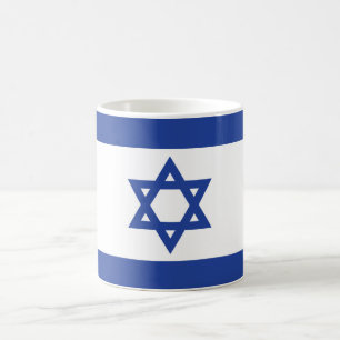 Die Flagge Israels Kaffeetasse