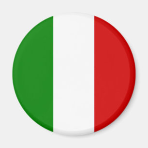 Die Flagge Italiens Magnet