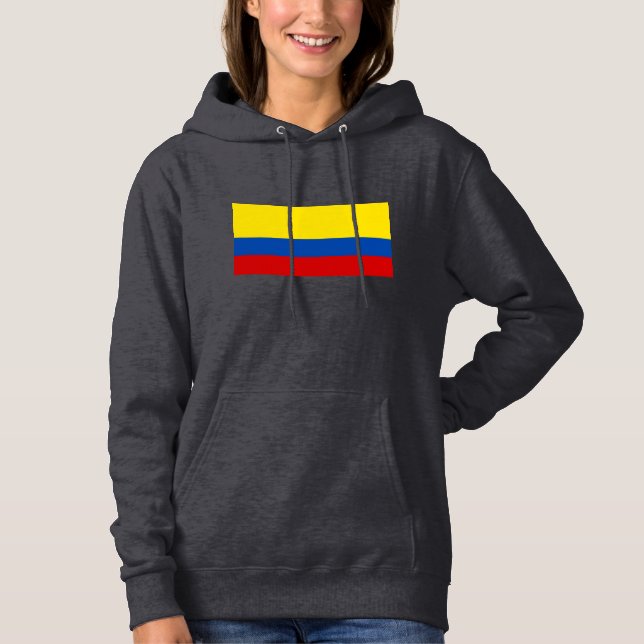 Die Flagge Kolumbiens Hoodie (Vorderseite)