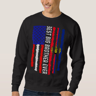 Die Flagge Liechtensteins Bester Großer Bruder je Sweatshirt