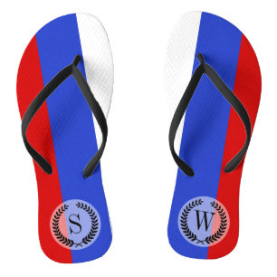 Die Flagge Russlands Flip Flops