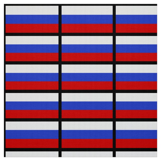 Die Flagge Russlands Stoff (Muster)