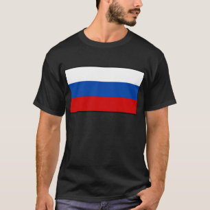 Die Flagge Russlands T-Shirt