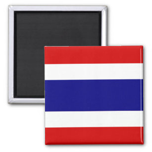 Die Flagge Thailands Magnet