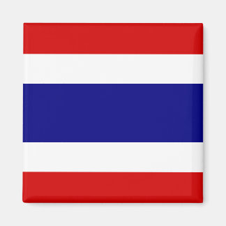 Die Flagge Thailands Magnet