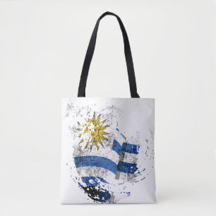 die Flagge Uruguays