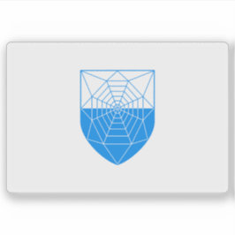 Die Flagge von Aasiat (Egedesminde), Grönland Aufkleber