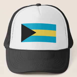 Die Flagge von Bahamas Truckerkappe