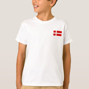 Die Flagge von Dänemark T-Shirt