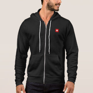 Die Flagge von der Schweiz Hoodie