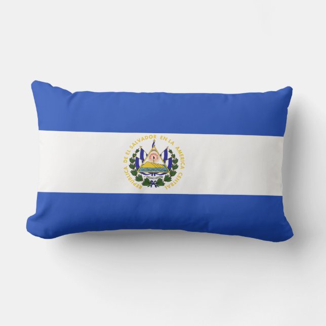 Die Flagge von El Salvador Lendenkissen (Vorderseite)
