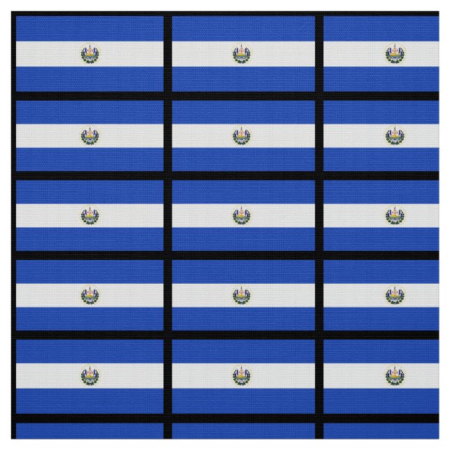 Die Flagge von El Salvador Stoff (Muster)