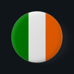 Die Flagge von Irland Button<br><div class="desc">Die Flagge von Irland wird von den grünen,  weißen und orange Linien gemacht. Es ist ein großes Geschenk für die,  denen Liebe Irland oder ein irisches Erbe haben. Dieser Entwurf ist auch auf vielen anderen Produkten verfügbar,  damit Sie von wählen.</div>