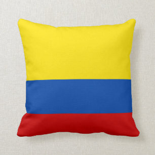 Die Flagge von Kolumbien Kissen