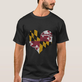 Die Flagge von Maryland T-Shirt
