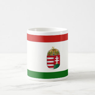 Die Flagge von Ungarn Tasse