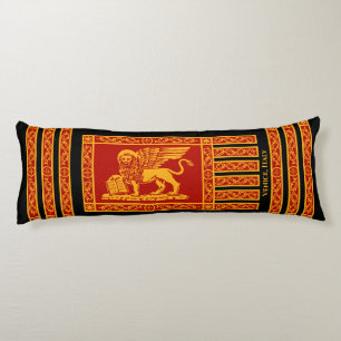 Die Flagge von Venedig, Italien Seitenschläferkissen