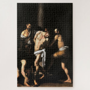 Die Flaggellation Christi (1607) von Caravaggio Puzzle