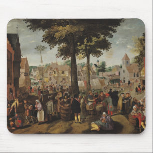 Die Flamen angemessen Mousepad