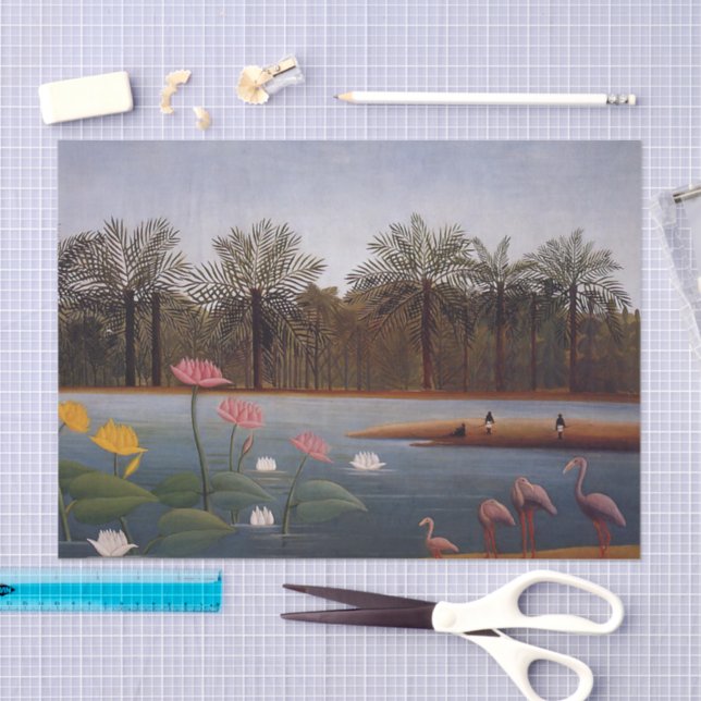 Die Flamingos Seidenpapier (Handwerk)