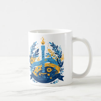 Die Flamme der Einheit und des Wachstums Kaffeetasse