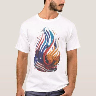Die Flamme der Freiheit lässt Hoffnung wecken T-Shirt
