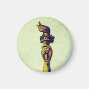 Die Flamme der Freiheit Magnet