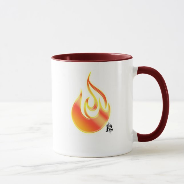 die Flamme des Heiliger Geist Tasse (Rechts)