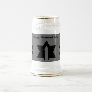 Die Flamme und der Stern - Bierglas