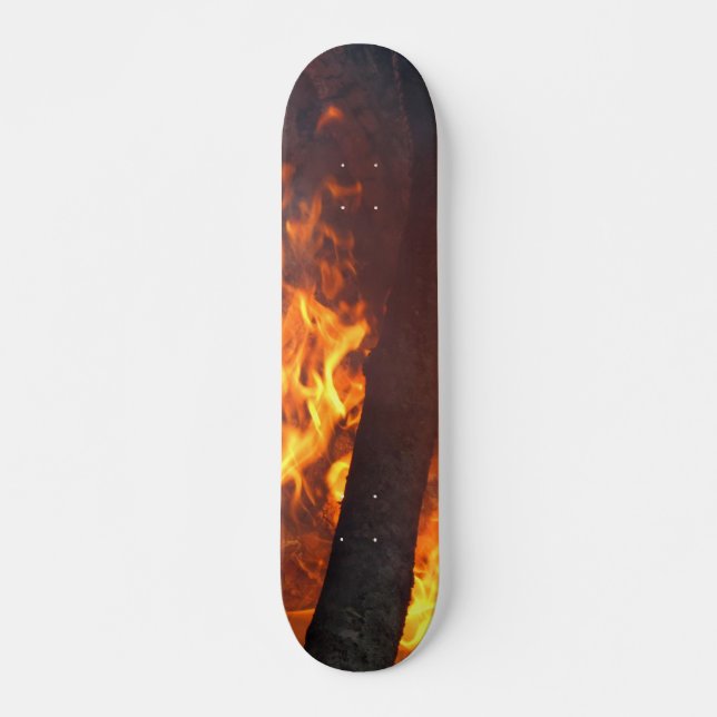 Die Flammenrolle gelassen Skateboard (Vorne)