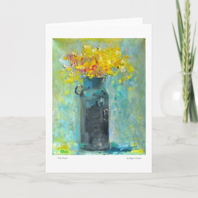 Die Flasche Karte (Vorderseite)