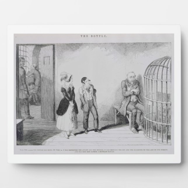 Die Flasche, Platte VIII, Die Flasche hat seinen Fotoplatte (Vorderseite)