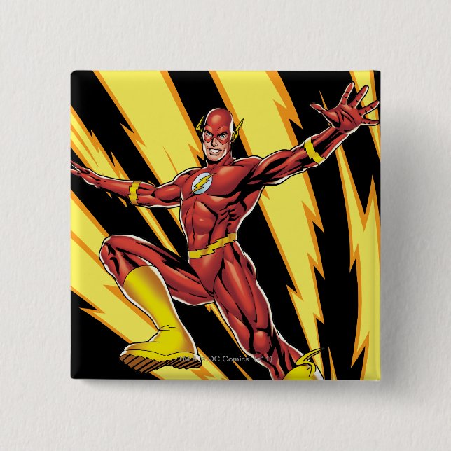 Die Flash-Blitze Button (Vorderseite)