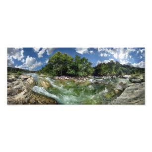 Die Flats von Barton Creek in Austin, Texas Fotodruck
