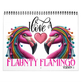 Die Flaunty Flamingo Version 1 Kalender